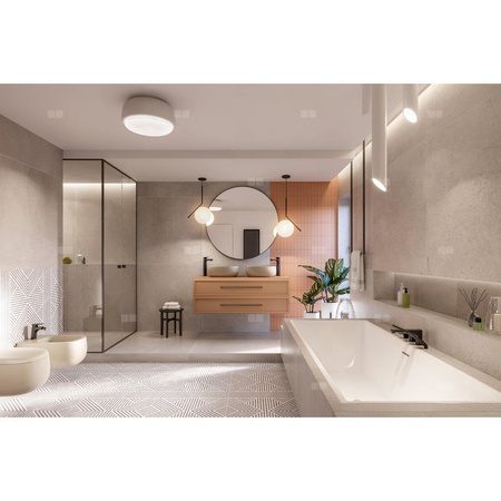 Bateria umywalkowa stojąca nablatowa KFA Armatura MOKAIT click clack, czarny, montaż blat / otwór na baterię