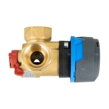 Zawór obrotowy trójdrogowy AFRISO ARV 382 Vario ProClick, mieszający, Siłownik elektryczny ARM 343, DN 20