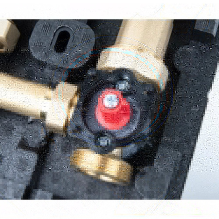 Grupa pompowa AFRISO PrimoTherm 180-2 DN 25 3-WM-SM Vario GZ x GW 1 1/2'' x 1'', z zaworem mieszającym, z izolacją, z siłownikiem arm 343 proclick