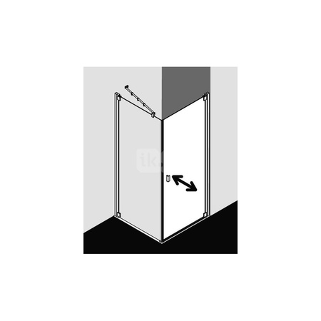 Kermi Drzwi wah. Raya 1KR 0900x 1850 870-900 SIMG ESG Clean