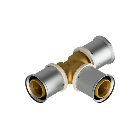 Trójnik QIK Zaprasowywany XPRT mosiądz 50 mm (złącze zaprasowywane)