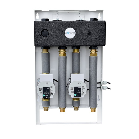 Zestaw Concept by Womix MIX-BOX 4 - z dwoma grupami GP MIX BOX 20 z pompami GRUNDFOS UPM3 AUTO L 15-70