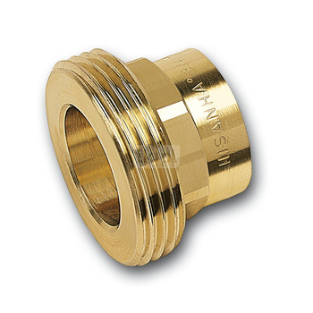 Śrubunek SANHA PURAFIT redukcja, miedź, 1'' x 1 1/2'' (GW x GZ)