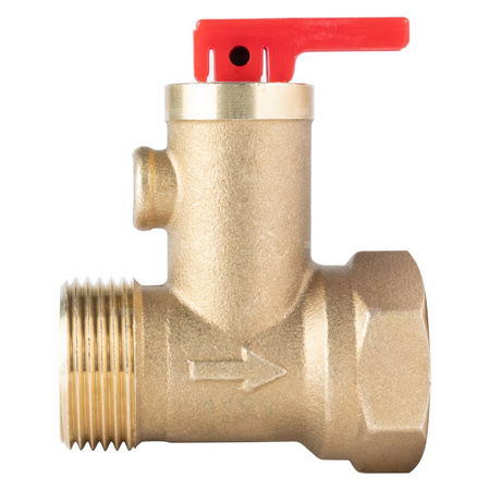 Zawór przelewowy AFRISO AF8 mosiądz GZ x GW 3/4''