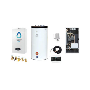 Pakiet z kotłłem kondensacyjnym MYNUTE EVO X 20R + IDRA TOP 120 + CONNECT BASE MIX 1