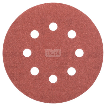 5-częściowy zestaw papierów ściernych do szlifierek mimośrodowych K =180