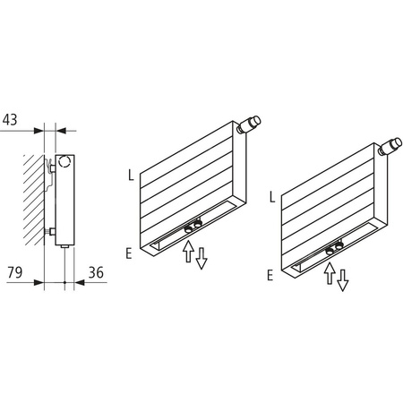 Grzejnik płytowy typ 21 KERMI V-HHV QN4507(R), z osłoną wym. 420 x 4200 mm, kolor biały, moc 4507 W