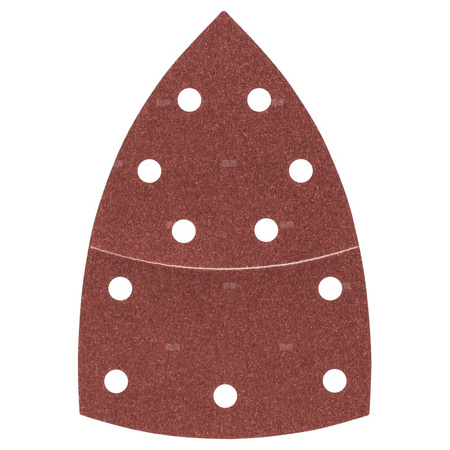 10-częściowy zestaw papierów ściernych do szlifierek uniwersalnych K =120