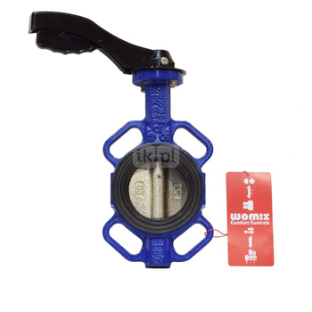 Przepustnica międzykołnierzowa Concept by Womix z rączką CX150, dysk żeliwny