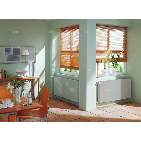 Ściana grzewcza Kermi Heizwand HHN Typ20 BH1120x72x1500 QN2504, weiß, 6bar, o. Abd, AB 12