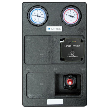 Grupa pompowa PrimoTherm K 180-2 DN25 GP 3-WM, pompa Grundfos UPM3 Hybrid, zawór mieszający ARV Kvs Vario