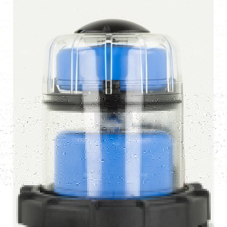 Filtr olejowy AFRISO FloCo-Top-2CM MS-5 zintegrowany z odpowietrznikiem fi 3/8'' x 3/8'' GW x GZ, z wkładem opticlean, maks. przepływ 100 l/h