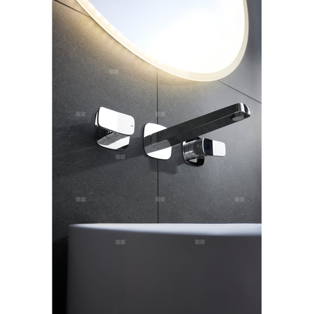 MALAGA CHROM bateria umywalkowa podtynkowa 3-otworowa