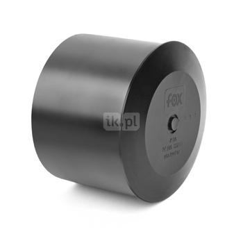 Zaślepka PE FOX ZD fi 50 mm króciec z tworzywa sztucznego do spawania/zgrzewania