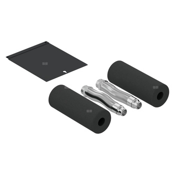 Zestaw giętkich króćców przyłączeniowych (antracytowe)., AHP-FH 25-0.4