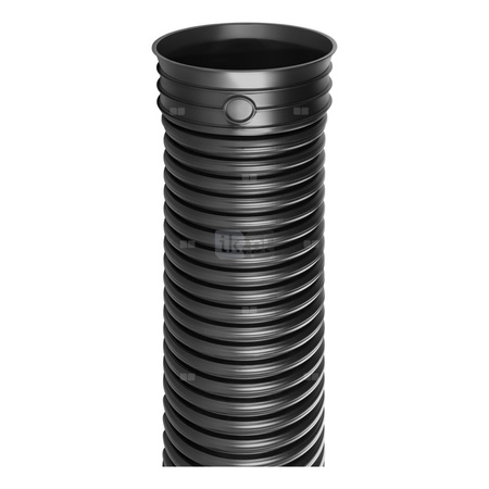 Rura karbowana PP MAGNAPLAST MCEM 800 mm x 3000 mm SN10, z kielichem, bez uszczelki