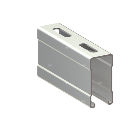 Szyna montażowa NICZUK OGSZMI, gr. 2.5 mm, dł. 4000 mm, stal nierdzewna (ocynk ogniowy)