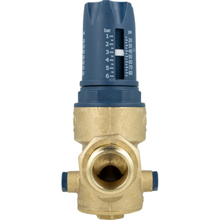 Regulator ciśnienia wody AFRISO BPR 423 mosiądz, półśrubunek 1'', 25 bar