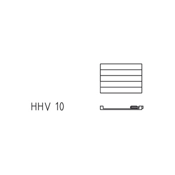 Grzejnik płytowy typ 10 KERMI V-HHV wym. 490 x 5400 mm, kolor biały, moc 2851 W