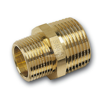Nypel SANHA PURAFIT redukcja, mosiądz, 3/4'' x 3/8'' (GZ)