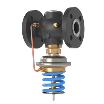 Reduktor ciśnienia AVD, PN 25, DN 50, 25.00 m³/h, 3.00 bar - 12.00 bar, kołnierz, Wersja montażowa: Zasilanie