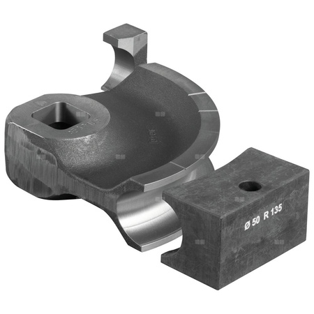 Segment gnący i element ślizg. fi 50, R135 REMS