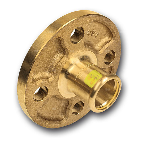 Złącze SANHA Press Gas redukcja, Cu, 64 mm x DN 50 (zw x kołnierz)