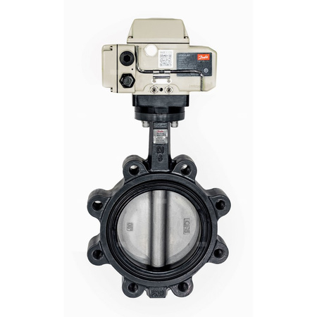 Mechaniczny zawór motylkowy VFH2-LAO, DN 100, Siłownik, Zał./Wył., PN 16