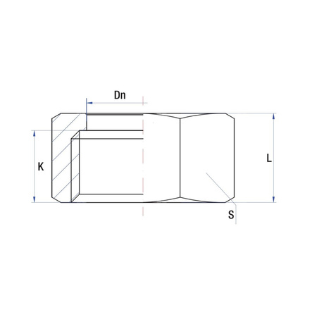 Nakrętka RUMET zacisku rury G 1/2 mosiądz