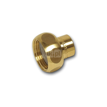 Śrubunek SANHA 930 dwuczęściowy, brąz, 22 mm x 1 1/2'' (lut wewnętrzny x GW)