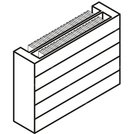 Kermi ściana grzewcza HHV22 350x122x4600 pozioma,RAL9016,6bar,z osłoną,prawa,L260