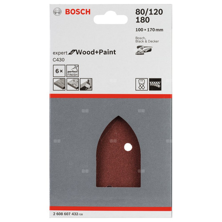 PAPIER ŚCIERNY DO PSM PRIMO SET 6PC