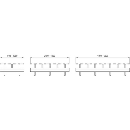 Kermi Bankkonsole Konvektor Typ43/44 L= 192 H =110, weiß