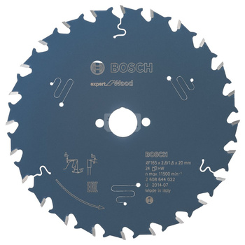 Tarcza pilarska Expert for Wood KSB EXPERT FOR WOOD 165X20X2,6 24T