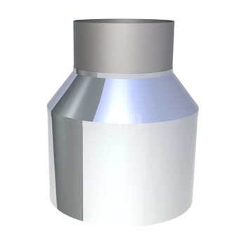 Zakończenie wylotu rury TWP DN 80/125 wysoki połysk