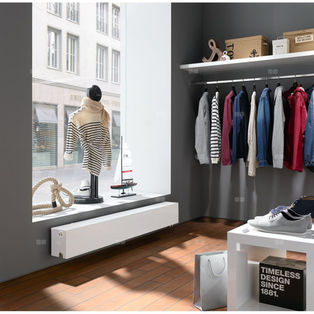 Kermi®X2®Line-V Typ22 wys755x102x1805mm biały, 10 bar, zaworowy prawy, z osłoną