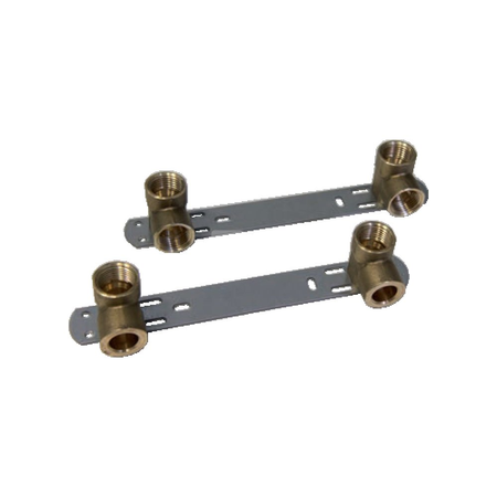 Listwa RUMET bateryjna Mosiądz 1/2'' x 1/2'' (GW x GZ)