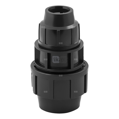 Złączka skręcana redukcyjna do rur PE PN16 63 x 32 mm