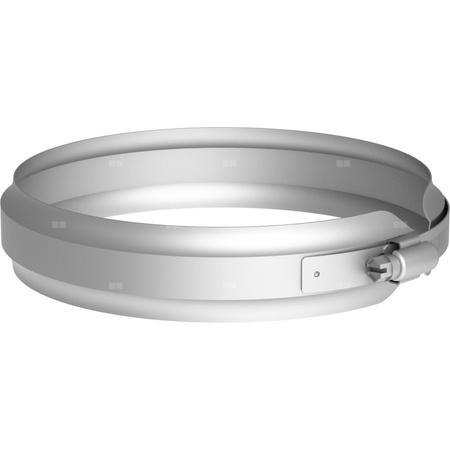 Obejma mocująca dachowa zaciskowa JEREMIAS FU45 stal nierdzewna fi 150 mm