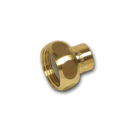 Śrubunek SANHA 930 dwuczęściowy, brąz, 15 mm x 3/4'' (lut wewnętrzny x GW)