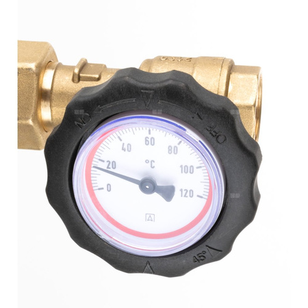 Grupa pompowa AFRISO BPS 966 AP GZ x GW 1'' x 3/4'', z zaworem mieszającym, z pompą obiegową AFRISO APH 160 15-7/130 mm