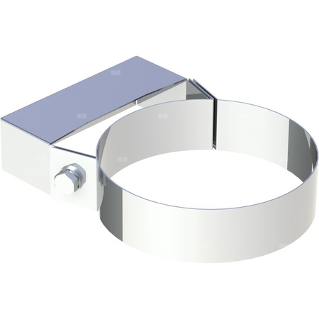 Uchwyt JEREMIAS TWIN21 stal nierdzewna fi 80/125 mm