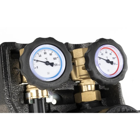 Grupa pompowa AFRISO BPG 240 GZ x nakrętka 1'' x 1'', z pompą obiegową AFRISO APH 160 15-7/130 mm