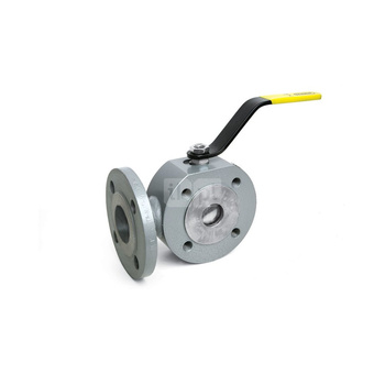 Zawór kulowy trójdrożny EFAR WKHT DN 32 kołnierz x kołnierz x kołnierz