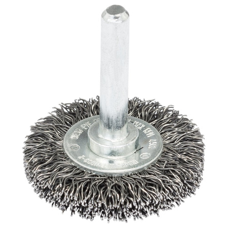 Druciane szczotki tarczowe do wiertarek drut falisty, 38 mm