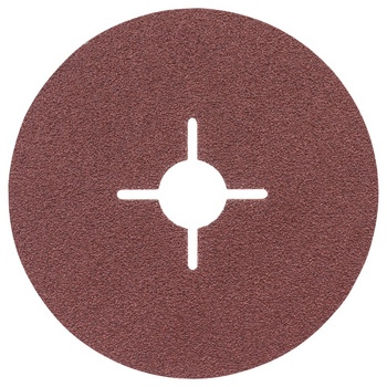 FIBR.D125MM P80 E/MET ALOX BR MIN 50