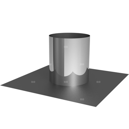 Przejście dachowe wysokość 600mm bez kołnierza, fi130mm