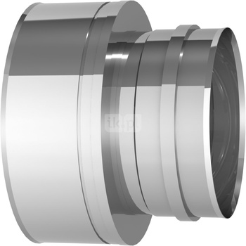 Przejście DW-EW JEREMIAS 205-DWETN37A stal nierdzewna fi 100 mm