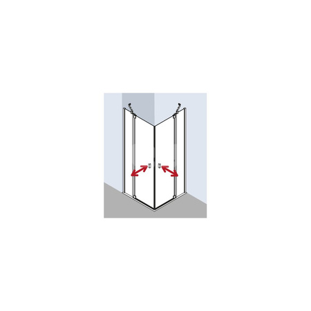 Kermi Wejście nar. Raya EPR 1230x 1850 1180-1210 SIMG SR Opaco Clean