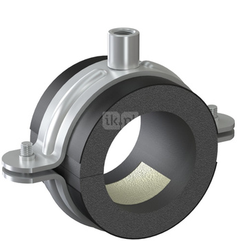 Obejma mocująca chłodu NICZUK L2 60-64 mm gr. izol. 14mm (ocynk galwaniczny)